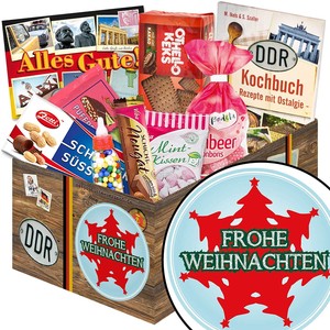 frohe weihnachten ddr sussigkeiten geschenkbox set zu weihnachten 3052 xbaum ebay