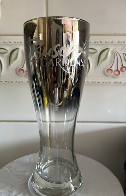budweiser pint glas Buschgärten Silver Fade