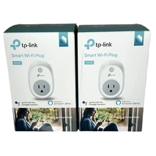 TP-Link HS100 Wi-Fi Smart Plug Kit Remote Socket Controller LOT of 2