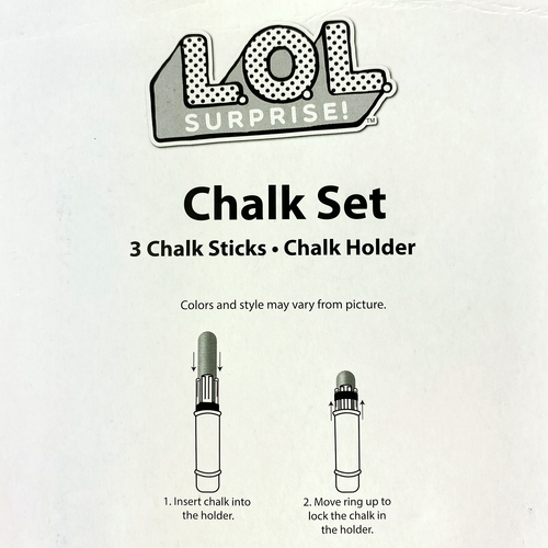 Sidewalk Chalk Lot of 4 Packs Chalk Holder Washable Sidewalk Chalk New - Picture 11 of 12