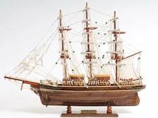 Cutty Sark Small Captain Line Fully Assembled Handmade Wooden Ship
