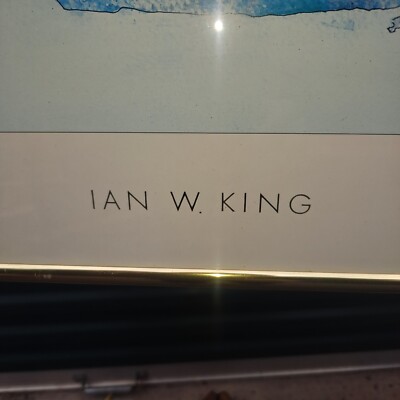 Ian W. King Vibrant Picture approx 36 x 24 | eBay