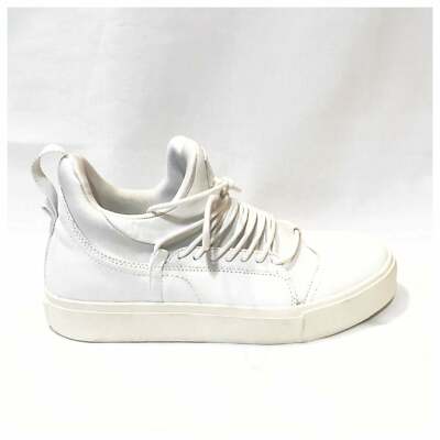 Article N Hi-Top Leather Sneakers DISTRESSED HI-TOP PATCHWORK WHITE SNEAKERS – ARTICLE NO main image 3
