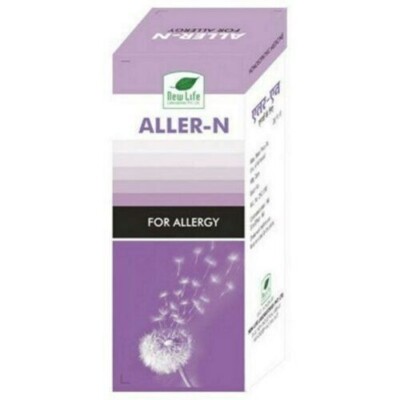 New Life Aller N Drops (30ml) For Allergic Rhinitis, Nasal Polypus, Sinusitis