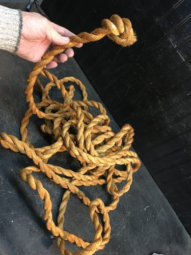 Rope 1/2 Inch 20 Feet Jute Rope Heavy Duty Jute Rope Natural Hemp Rope Twist