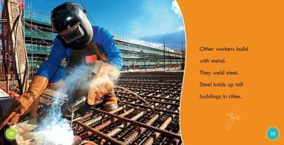 Hooray for Construction Workers! (Bumba Books     Hooray for Community Helpers!