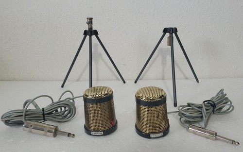Telefunken Stereo-Mikrofon D-77 Mikrofon Paar mit 1/4" Anschlüssen