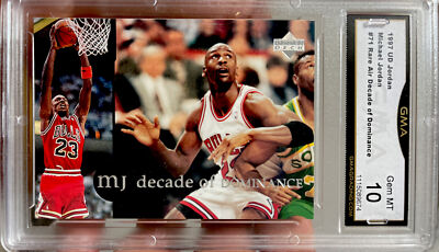 rare mj cards 2012 Michael Jordan Gem Mint PSA 10 ULTRA Retro #39 PERFECT Card. Rare MJ card