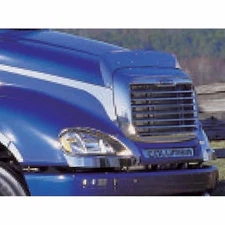 Freightliner Columbia Stainless Steel Hoodshield Bug Deflector