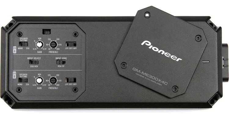 NEW Pioneer GM-ME300X4C Compact 4-Channel Marine/Car Amplifier, 75W RMS x 4 - Image 3 of 3