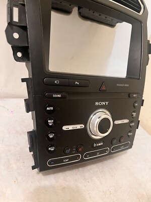 Ford Explorer Sony Premium Radio & Climate Control Panel Bezel (2016-2017) – OEM Used