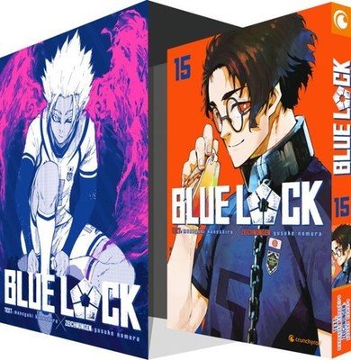 Blue Lock ? Band 15 mit Sammelschuber Nomura, Yusuke und Markus Lange: