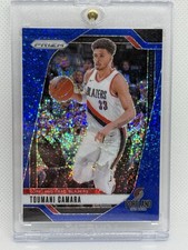2024 Panini Prizm Toumani Camara Blue Sparkle #215 084/144