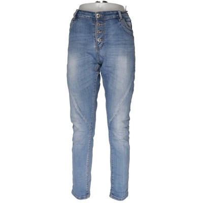 Chica London, Jeans, Größe: XL, Blau, Baumwolle/Elasthan/Polyester/Viskose #Nup