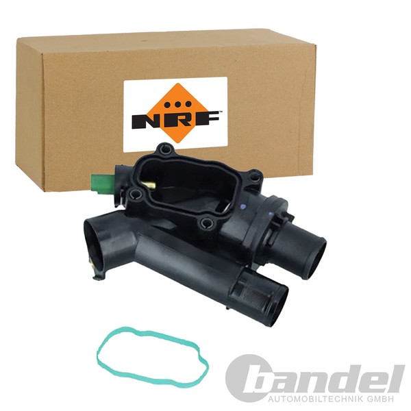 NRF Thermostat 83°C MIT Sensor Passend FüR CitroËN C-CROSSER C5 C6 C8 Fiat Ulyss-image