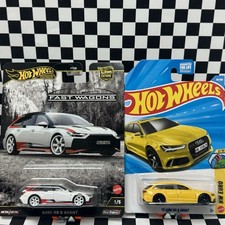 2026 Hot Wheels ‘17 Audi RS 6 Avant C Case & HW Premium Fast Wagons 1:64 Scale