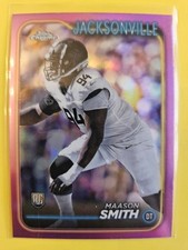 2024 Topps Chrome Pink Refractors #267 Maason Smith - Jacksonville Jaguars