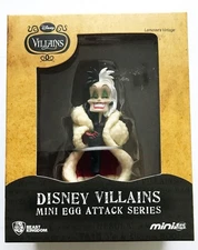 Disney Villains Cruella DeVil  Figure Mini Egg Attack NRFB (2019) 101 Dalmations