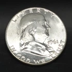 1961-D Franklin Half Dollar 90% Silver BU Uncirculated Proof-Like Fields