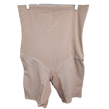 HONEYLOVE Women s SuperPower Short Sand Nude Large Shapewear 8 Inseam SZ 2X