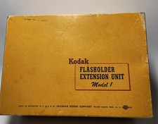 Vintage Kodak Flashholder Extension Unit Model 1, 2 Way Flashguard Original Box