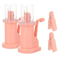  2 Set Household Mini Spool Knitter Hand Rope Cord Knitting Machine