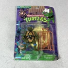 Vintage TMNT Leonardo Action Figure Toy Playmates 1998 Katana Blades Carded