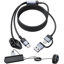2-in-1 Magnetic Charger for Meta Neural Band & Display Smart Glasses, Fast Ch...