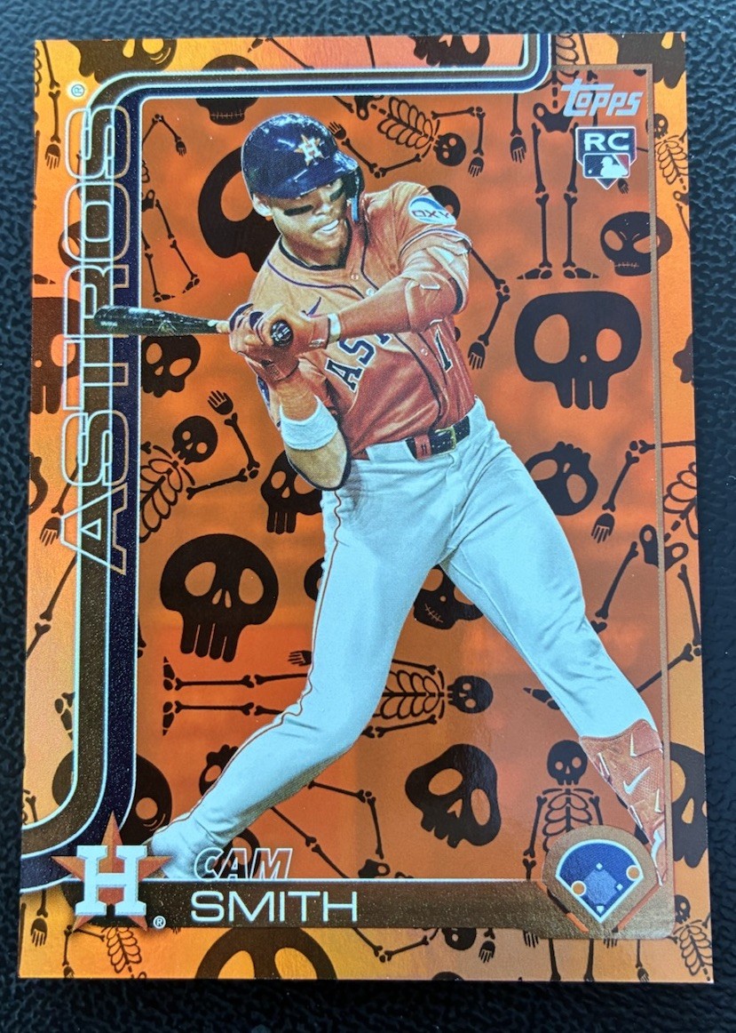 2025 Topps Update Series - Cam Smith #US298 Mummy Foil /50 (RC) Astros