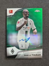Marcus Thuram Chrome Bundesliga 2022/23 Green /99 Auto