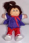 Cabbage Patch Kid Girl Doll Brown Hair Brown Eyes  Xavier Roberts 1978 1982
