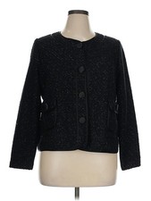 NWT Misook Women Black Blazer XL