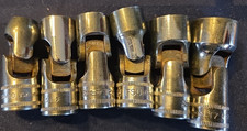 Snap On FSUM17 15 14 13 12 10 Metric 6 Pc 3/8” Dr Swivel Socket Set / USA