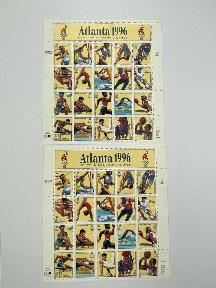 Lote de hojas de estampillas postales Star Wars, cómics clásicos, Marilyn Monroe, 1996 Olympic Foto 2 de 4