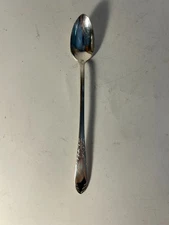 VTG National Silver Plate Ice Tea Spoon Silverplate Polished