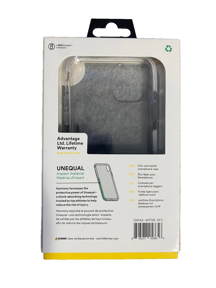 Funda protectora contra caídas BodyGuardz HARMONY 10 pies para iPhone 11 Pro Foto 2 de 4