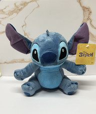 Disney Stitch Plush Stuffed Animal Blue Soft Toy New With Tags