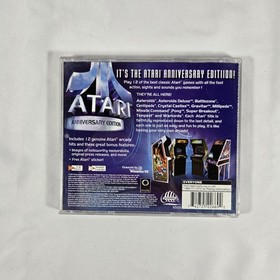 Atari Anniversary Edition (Sega Dreamcast, 2001) AUTHENTIC / TESTED