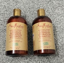 Shea Moisture Manuka Honey & Mafura Oil Intensive Hydration Shampoo 384ml x 2