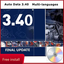 2024 Auto Repair Software Auto Data 3.40 Spanish Multi-Languages Automotive Car 