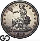 1878-S Trade Dollar *Tough This Nice* Choice AU++ Collector Series Type