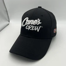 Raising Cane's Hat Crew Member Black Baseball Chicken Fingers One Love