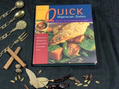 Quick Vegetarian Dishes - Recipes You Can Prepare In A Hurry - hardcover Kur...