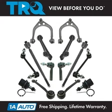 TRQ Front Steering & Suspension Kit For 15-22 Chrysler 300 Challenger Charger