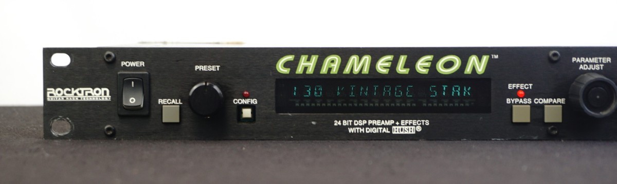 Rocktron Chameleon 24bit DSP Guitar Preamp & Effects Original