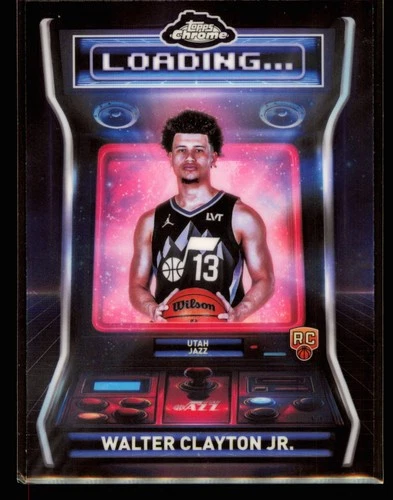 2025 Topps Chrome Walter Clayton Jr. Base (RAW)