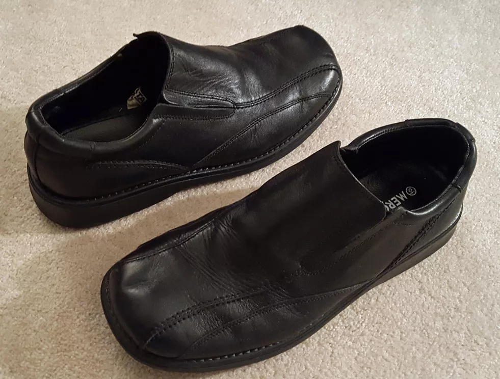 Merona men's shoes black sale