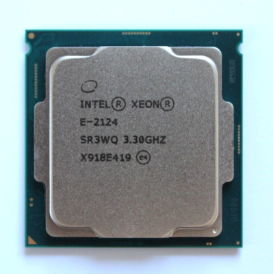 Intel Xeon E-2124  SR3WQ  3.30GHz CPU Prozessor