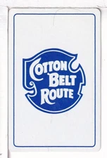 Single Railroad Playing Card "St Louis, Southwest RR" SSW 16, Bollhagen Bk