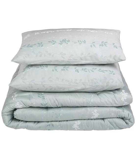 Calvin Klein Nightingale Seamist Queen Floral 3 Piece Comforter